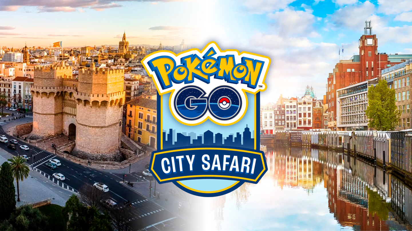 Pokémon GO City Safari a Valencia e Amsterdam: Preparati per l'avventura!